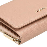 Wojas Pink Leather Zip Around Wallet | 9102454