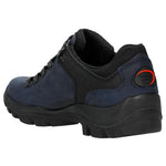 Wojas Navy Blue Leather Trekking Ankle Boots | 9377-80