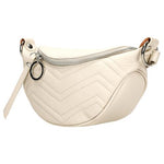 Wojas Beige Leather Waist Bag | 8009354