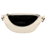 Wojas Beige Leather Waist Bag | 8009354
