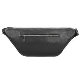 Wojas Black Leather Waist Bag | 8019551