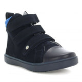 Bartek Boys' Navy Blue Prophylactic Leather Sneakers | 14364-009