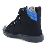 Bartek Boys' Navy Blue Prophylactic Leather Sneakers | 14364-009