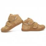 Bartek Boys' Beige Prophylactic Leather Sneakers | 24414-015