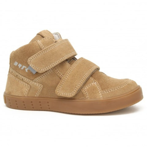 Bartek Boys' Beige Prophylactic Leather Sneakers | 24414-015