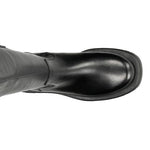 Wojas Black Leather Knee High Boots | 7100581