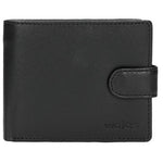 Wojas Black Leather Snap Wallet | 9104751