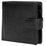 Wojas Black Leather Snap Wallet | 9104751