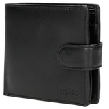 Wojas Black Leather Snap Wallet | 9104751