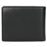 Wojas Black Leather Wallet with Silver Logo PREMIUM LINE | 91041-51