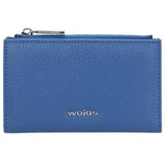 Wojas Blue Leather Zip Wallet | 9102256