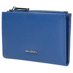 Wojas Blue Leather Zip Wallet | 9102256