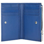 Wojas Blue Leather Zip Wallet | 9102256