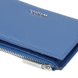 Wojas Blue Leather Zip Wallet | 9102256