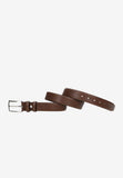 Wojas Brown Embossed Leather Belt | 9306252