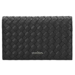 Wojas Black Leather Wallet with Wojas Logo | 91054-51