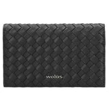 Wojas Black Leather Wallet with Wojas Logo | 91054-51