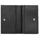 Wojas Black Leather Wallet with Wojas Logo | 91054-51