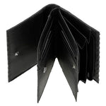 Wojas Black Leather Wallet with Wojas Logo | 91054-51