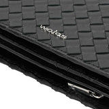 Wojas Black Leather Wallet with Wojas Logo | 91054-51