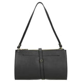 Wojas Black Leather Crossbody Bag | 80239-51