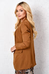 Classic Brown Blazer | MA-7684