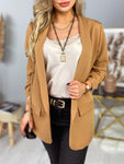 Light Brown Italian-style Blazer | 17K1225-LBR