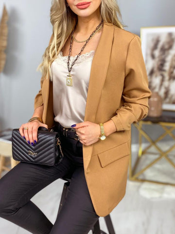 Light Brown Italian-style Blazer | 17K1225-LBR