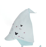 100% Cotton Summer Hat with Mouse Print, Visor and Chin Strap ~ 0-12 months | 44/265