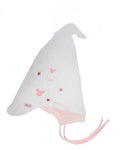 100% Cotton Summer Hat with Mouse Print, Visor and Chin Strap ~ 0-12 months | 44/265