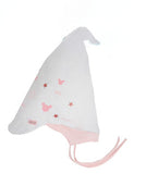 100% Cotton Summer Hat with Mouse Print, Visor and Chin Strap ~ 0-12 months | 44/265