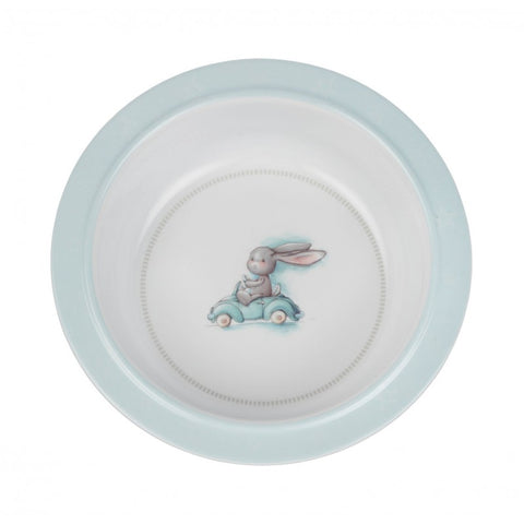 Effiki Light Blue Bunny Melamine Bowl | MW