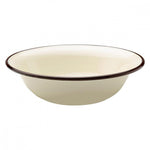 Cream Enameled Bowl 4.5 l - Emalia Pleszew | 0M0021