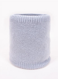 YO! Light Gray Tube Scarf - Komin | CGL-0135G