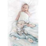 Effiki Blue Bamboo Swaddle Speed Car | 46540