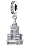 Sterling Silver 925 Pałac Kultury i Nauki Charm for Pandora Bracelet | PKN-1955