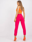 Women’s Elegant Dark Pink Pants - Samanta | 2536.69