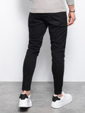 Men's Black Denim Pants - SLIM FIT | P1058-BL