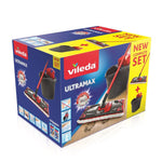 VILEDA Floor Cleaning System - Ultra Max Set with FREE Vileda Cloth | 155737