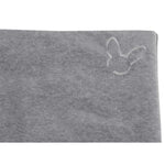 Effiki Gray Cuddle Pillow With Bunny Embroidery | 946588