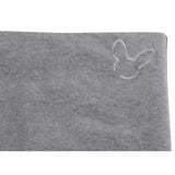 Effiki Gray Cuddle Pillow With Bunny Embroidery | 946588