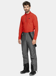 4F Men's Red Fleece Underlayer Sweatshirt | 030-62S