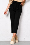 Black High-Waisted Pants | SP-1518