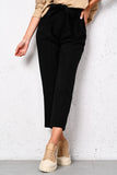 Black High-Waisted Pants | SP-1518