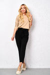 Black High-Waisted Pants | SP-1518