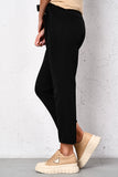 Black High-Waisted Pants | SP-1518