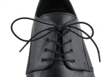 Black Waxed Shoelaces | 1511CZW