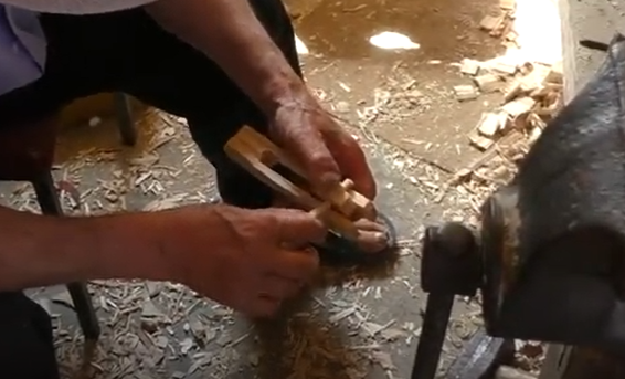 Wooden Spinning Knocker Noise Maker Toy Instrument - Kołatka / Klekotk ...