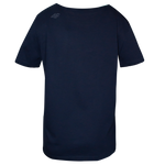 4F Mens' Navy Blue Printed T-shirt | TSM003-NB