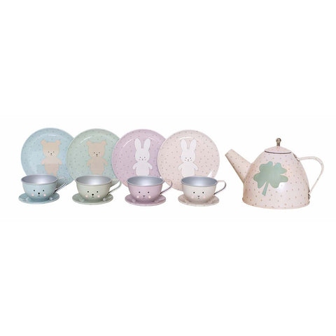 JaBaDaBaDo Multicolor Toy Tea Set | G12021